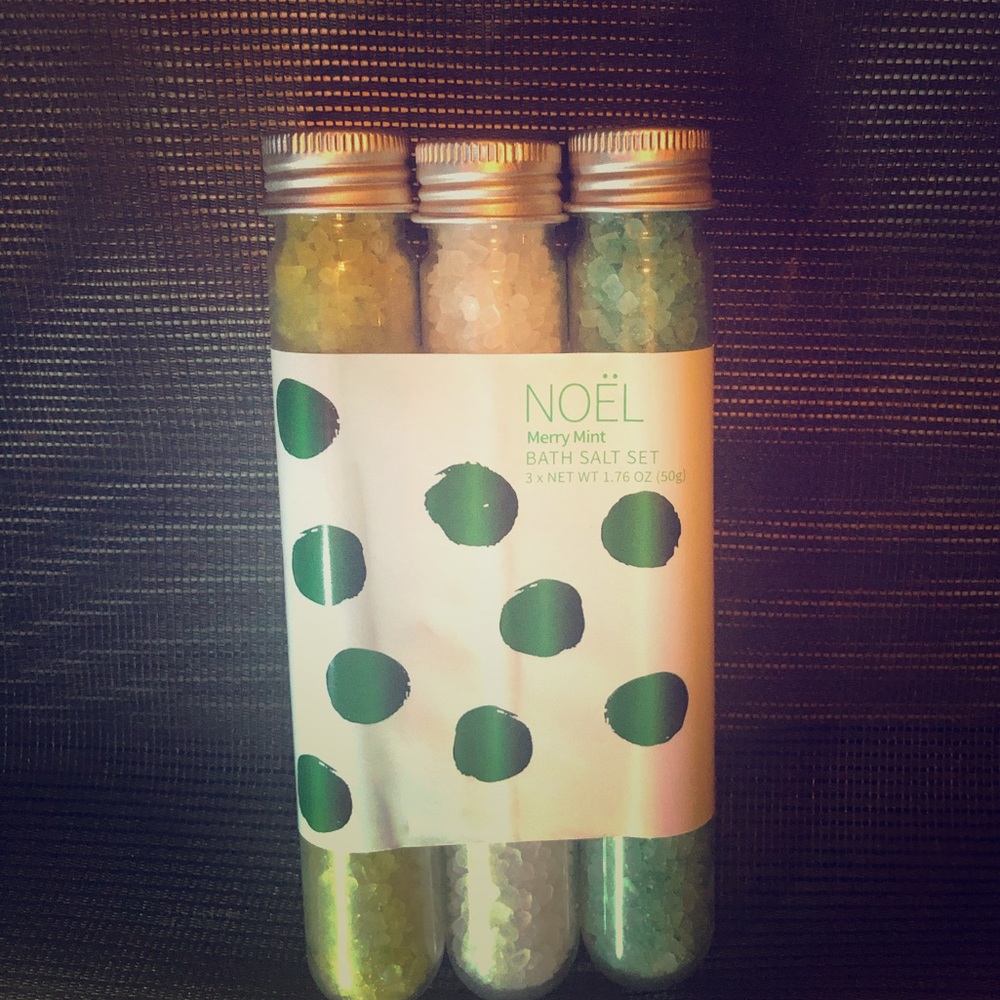 Bath Salt Test Tube Set